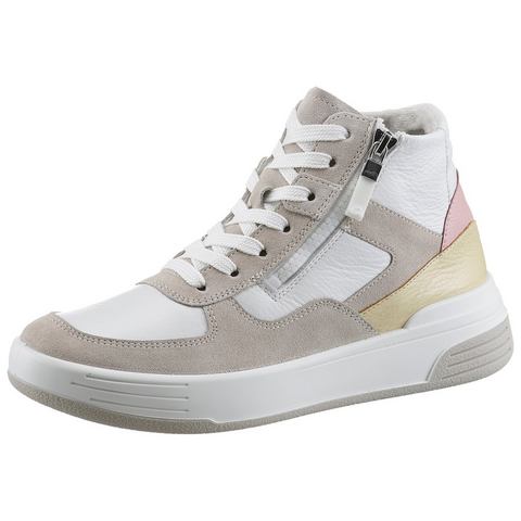 Ara Hoge veterschoenen MASTER sleehak, high top-sneaker, vrijetijdsschoen in comfortbreedte h