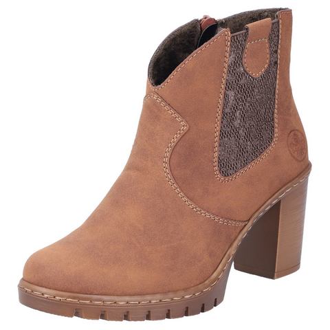 Rieker Cowboy Boots Damen braun