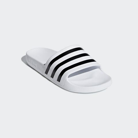 Adidas adilette Herren Schuhe - Weiß - Größe: 47 - Gummi - Foot Locker