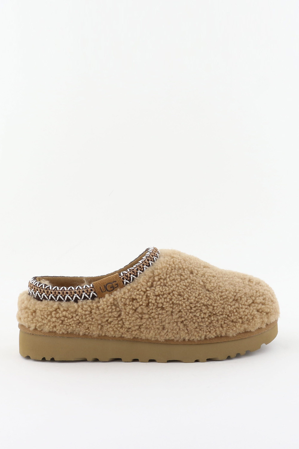 UGG sloffen Tasman Maxi Curly 1158356 chesnut