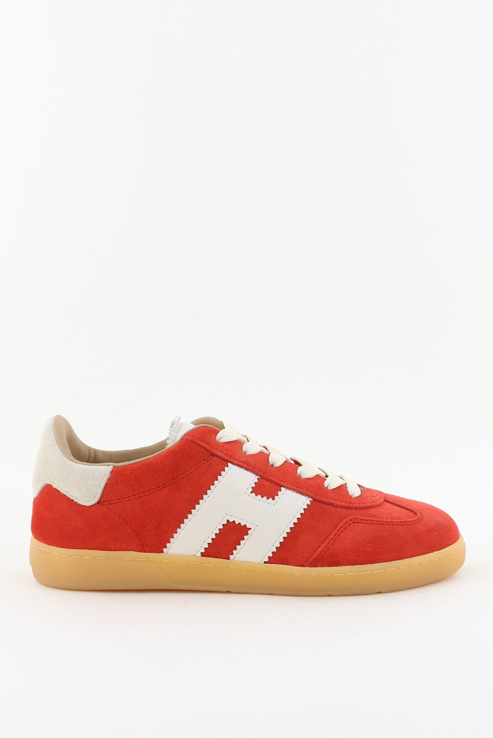 Hogan suede sneakers Cool met H-logo rood