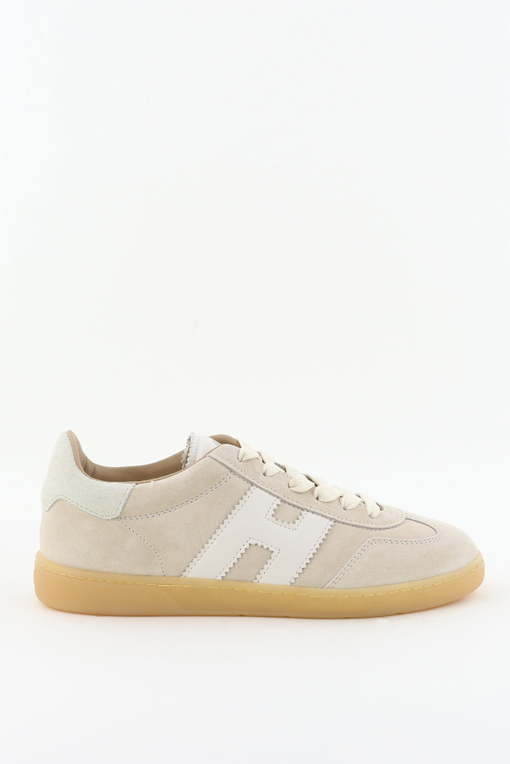 Hogan sneakers Cool met H-logo beige