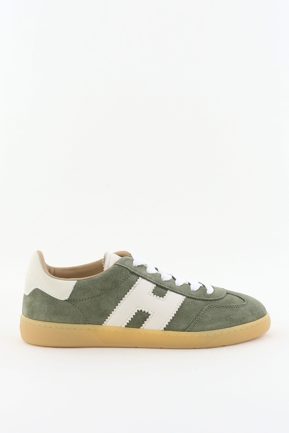 Hogan sneakers Cool met wit H-logo groen