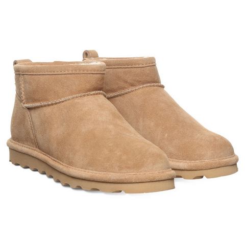 Bearpaw Winterlaarzen Shortama Winterlaarzen, instaplaarzen met uitneembare binnenzool