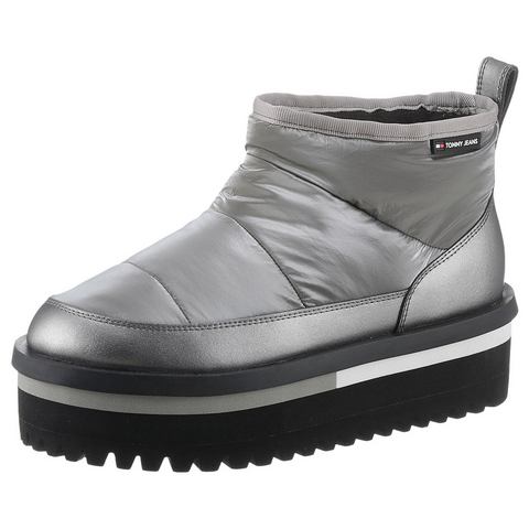 TOMMY JEANS Winterlaarzen TJW NYLON FLATFORM BOOT WL