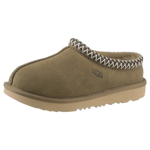 UGG Pantoffels K TASMAN II plateau clog, mule, pantoffel met etnisch patroon