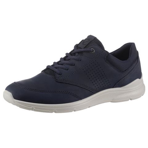 Ecco Sneakers Irving met witte loopzool, vrijetijdsschoen, halfhoge schoen, veterschoen