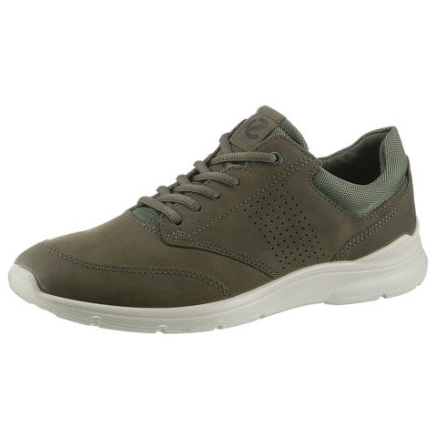 Ecco Sneakers Irving met witte loopzool, vrijetijdsschoen, halfhoge schoen, veterschoen