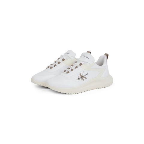 Calvin Klein Sneakers EVA RUNNER LOW LACE ML MIX met lichte profielzool, vrijetijdsschoen, halfhoge schoen, veterschoen