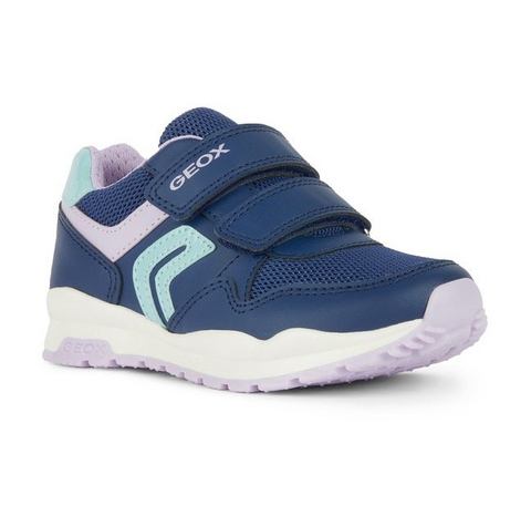 Geox Sneakers J PAVEL GIRL A met klittenband, vrijetijdsschoen, halfhoge schoen, veterschoen