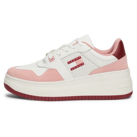 TOMMY JEANS Plateausneakers TJW RETRO BASKET FLATFORM MIX