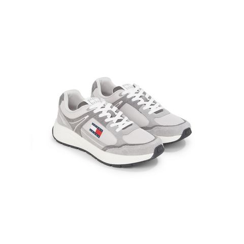 TOMMY JEANS Sneakers met sleehak TJM RUNNER MIX MATERIAL