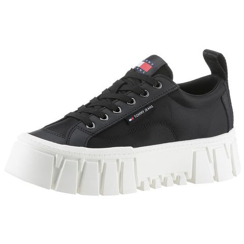 TOMMY JEANS Plateausneakers TJW VULC FLATFORM LC MIX MEDIA