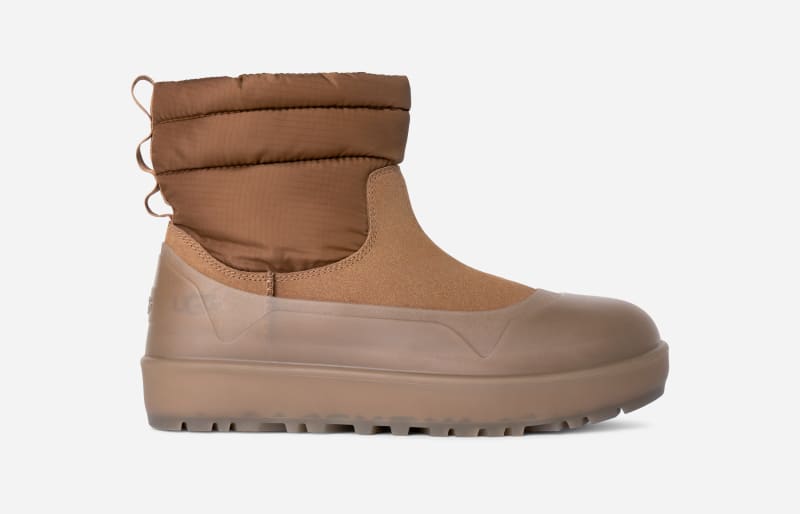 Ugg Classic Mini Mod-laars in Brown  Leder