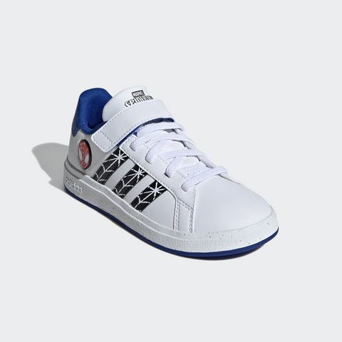 Adidas Sportswear Sneakers MARVEL’S SPIDER-MAN GRAND COURT KIDS Design geïnspireerd op de adidas Superstar