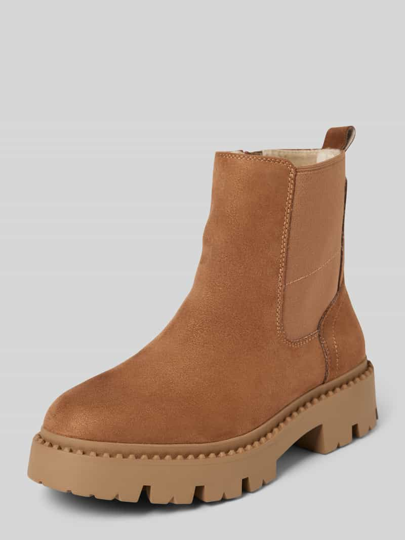 Tom Tailor Gevoerde Chelsea boots van kunstleer