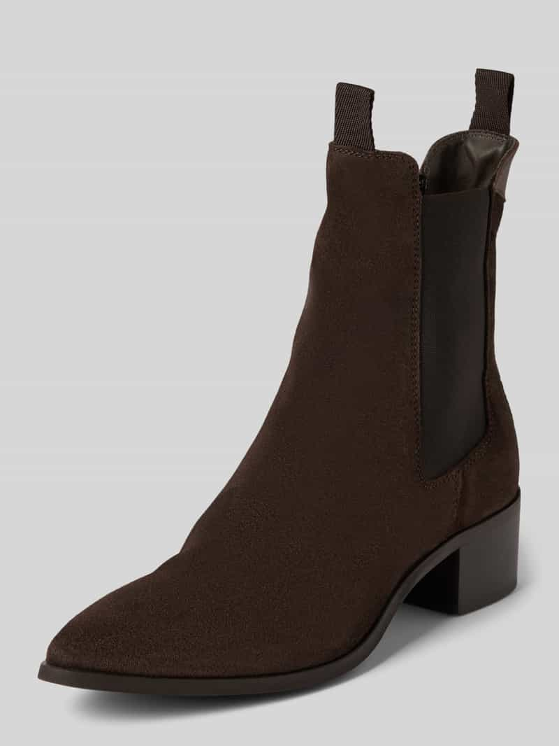 Gant Chelsea boots van leer met treklussen, model 'Broomly'