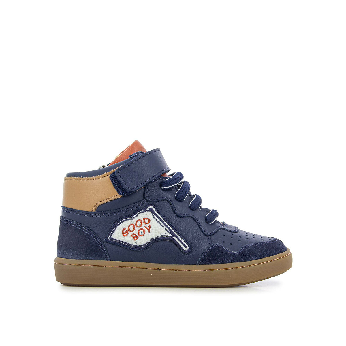 SHOO POM Sneakers in leer Play Flag Good Boy