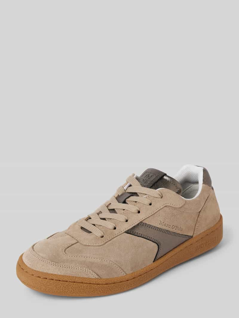 MARC O POLO Platte lage sneakers met glanzende applicaties