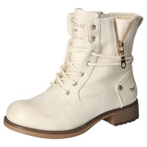 Mustang Shoes Winterlaarzen lace-up boots, ankle boots, block heel, with zipper