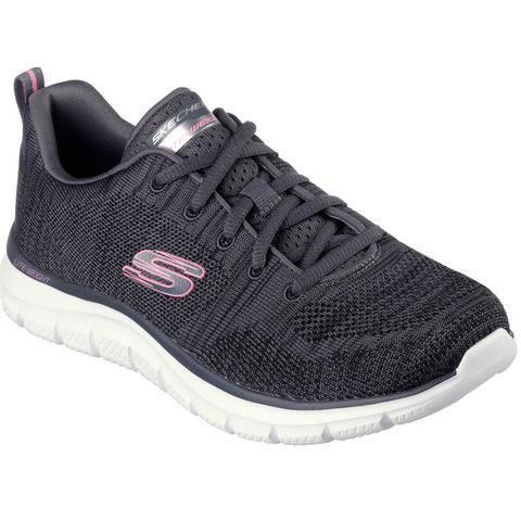 Skechers Sneakers TRACK-DAYTIME DREAMER , vrijetijdsschoen, halfschoen, veterschoen in comfortabele vorm