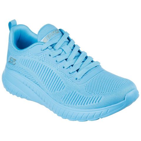 Skechers Sneakers BOBS SQUAD CHAOS-COOL RYTHMS Knitwear-sneaker, veterschoen, trainingsschoen in vegan uitvoering