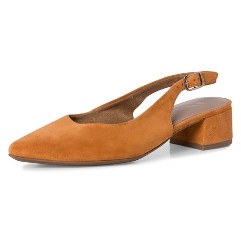 Tamaris Slingback pumps , blokhak, avondschoeh, zomerschoen met verstelbare band