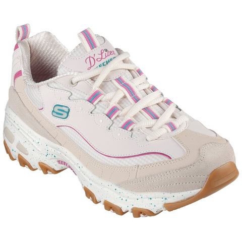 Skechers Sneakers D'LITES-BOLD VIEWS met air-cooled memory foam, vrijetijdsschoen, halfschoen, veterschoen