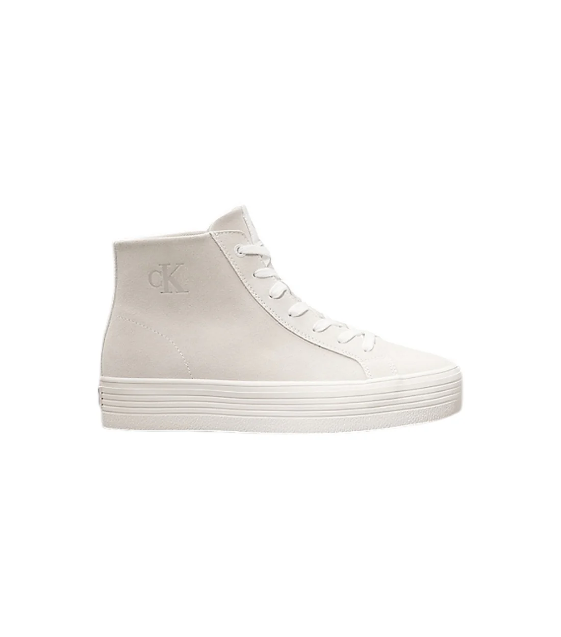 Calvin Klein High top suède plateau sneakers