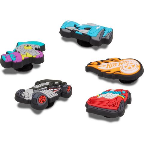 Crocs Schoenbutton Jibbitz™ Hot Wheels (set, 5-delig, Geen speelgoed. Niet geschikt voor kinderen jonger dan 3 jaar)