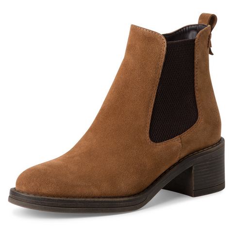 Tamaris Chelsea-boots hakken, enkellaars, zakelijke schoen met touch it-uitrusting