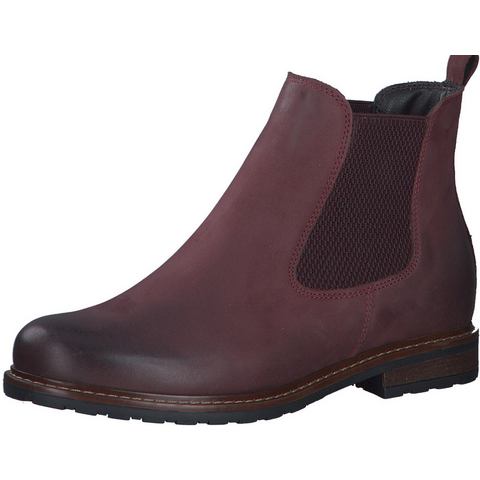 Tamaris Chelsea-boots hakken, enkellaars, zakelijke schoen, instaplaarzen, aantrek-lus