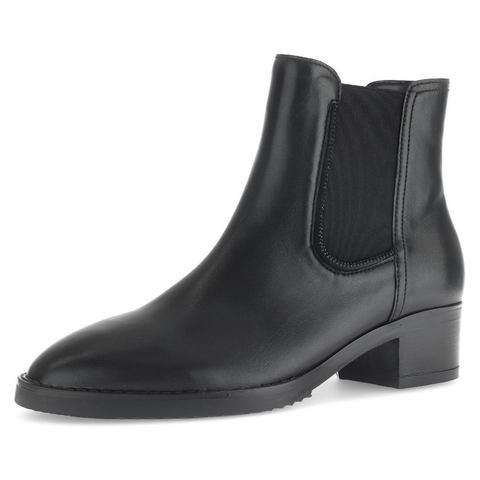 Gabor Chelsea-boots blokhak, business schoen, enkellaars met comfortabele 4,5 cm hak