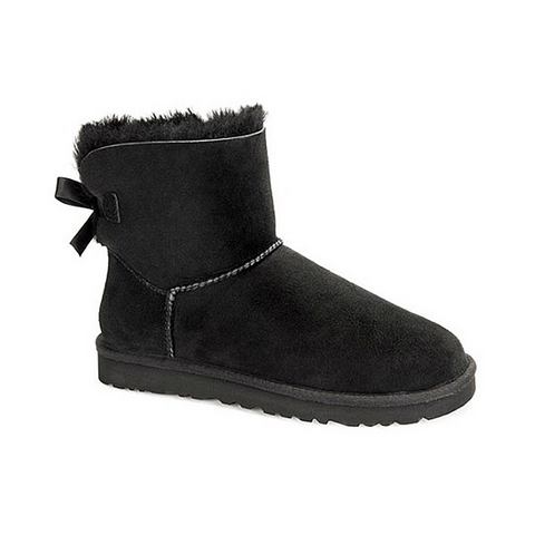 UGG Boots zonder sluiting Mini Bailey Bow 2 instaplaarzen, winterlaarzen, snowboots met decoratieve strik