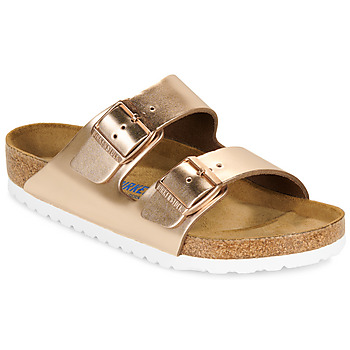 Birkenstock Slippers  Arizona SFB LENA Metallic Copper