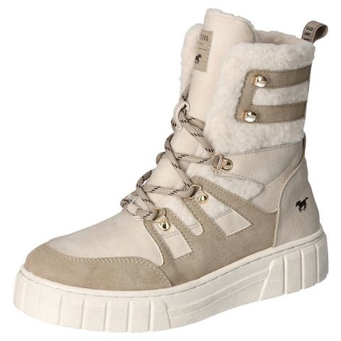 Mustang Shoes Winterlaarzen , veterschoenen, plateauboots, snowboots met aanhaallus