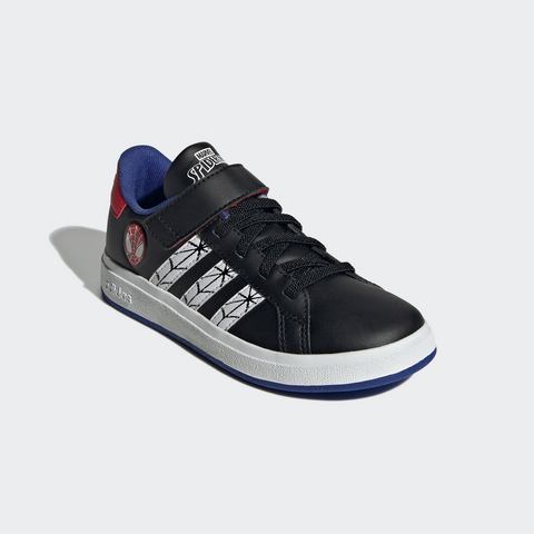 Adidas Sportswear Sneakers MARVEL’S SPIDER-MAN GRAND COURT KIDS Design geïnspireerd op de adidas Superstar