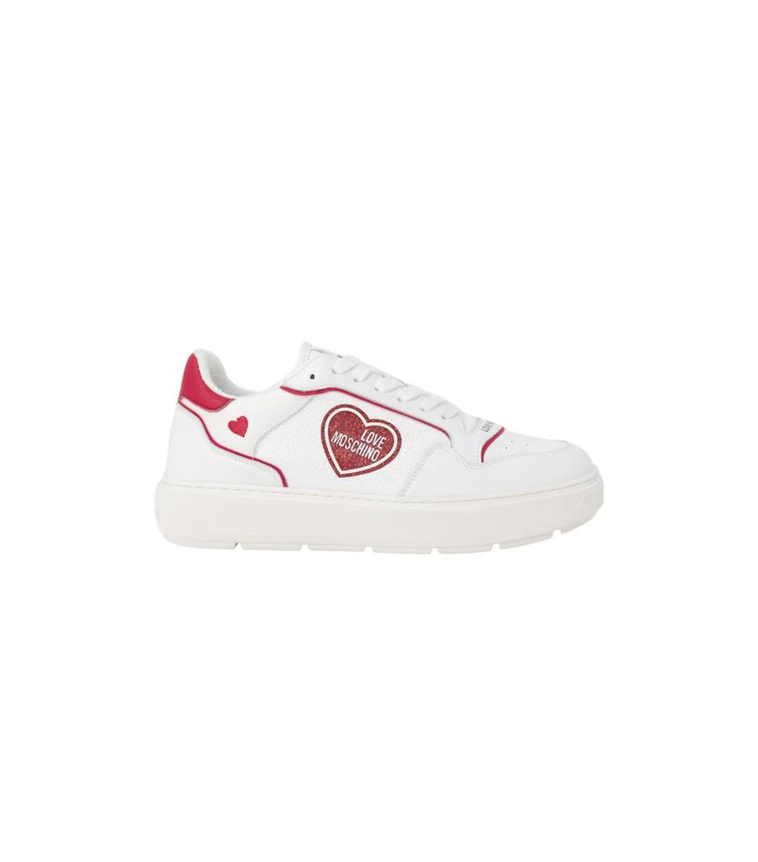 Love Moschino Rode polyethyleen sneakers