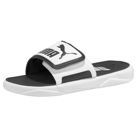 PUMA Badslippers Royalcat comfort met klittenbandsluiting