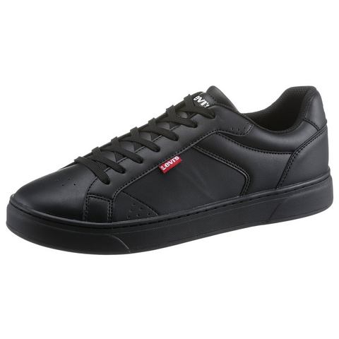 Levi's Sneakers RUCKER vrijetijdsschoen, lage schoen, veterschoen met rood label