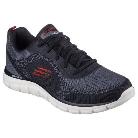 Skechers Sneakers TRACK-GLENDOR trainingsschoenen, veterschoenen, vrijetijdsschoen met memory foam