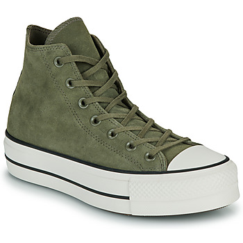 Converse Hoge Sneakers  CHUCK TAYLOR ALL STAR LIFT PLATFORM COLORFUL SUEDE