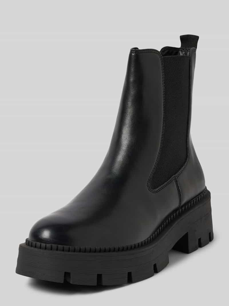 Tamaris Chelsea boots met leerlook