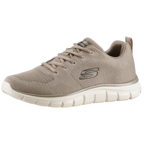 Skechers Sneakers TRACK Vrijetijdsschoen, lage schoen, veterschoen met gewatteerde binnenzool