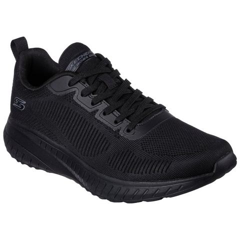 Skechers Sneakers BOBS SQUAD CHAOS in monochrome look, vrijetijdsschoen, lage schoen, veterschoen