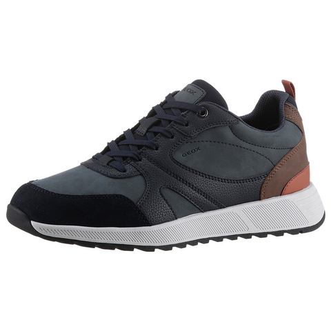 Geox Sneakers U MOLVENO A Vrijetijdsschoen, lage schoen, veterschoen met plateauzool