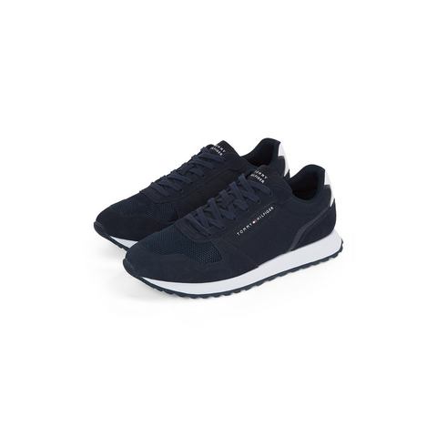 Tommy Hilfiger Sneakers NEW RUNNER EVA MIX FLAG vrijetijdsschoen, lage schoen, veterschoen met gepolsterde schacht