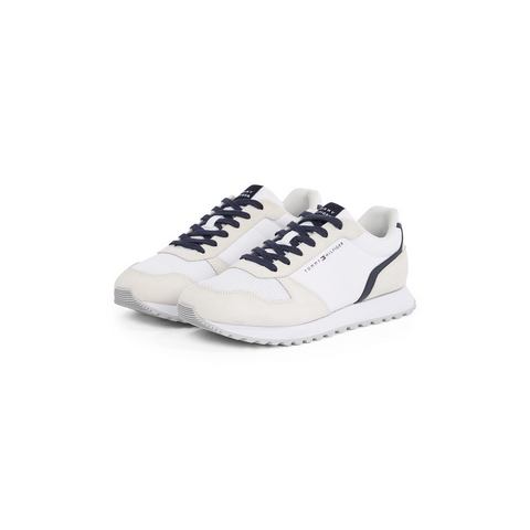 Tommy Hilfiger Sneakers NEW RUNNER EVA MIX FLAG vrijetijdsschoen, lage schoen, veterschoen met gepolsterde schacht