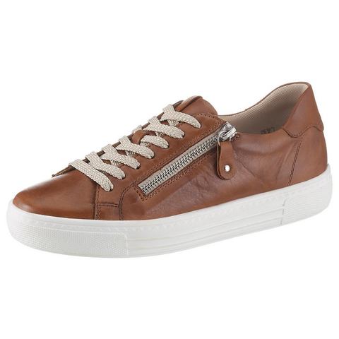 Remonte Plateausneakers met soft-foam binnenzool, vrijetijdsschoen, lage schoen, veterschoen