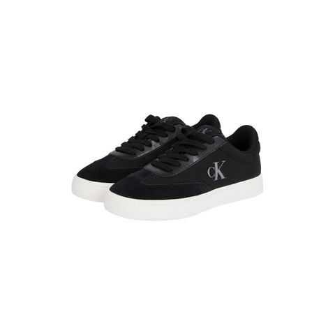 Calvin Klein Sneakers CLASSIC CUPSOLE LOW MIX MG WN veterschoenen, vrijetijdsschoen, lage schoen met logo-opschrift aan de zijkant